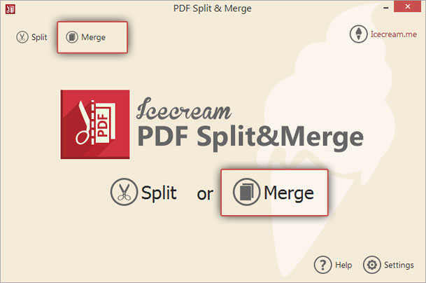 How to combine two PDF files - selecting the mode How to combine two PDF files - selecting the mode