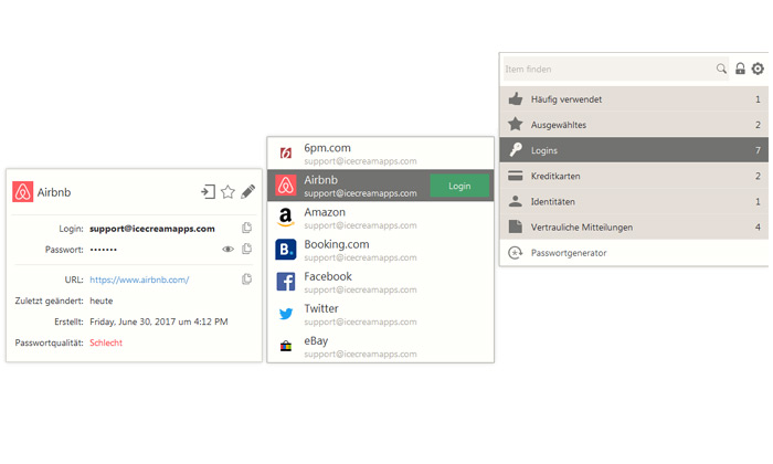 Passwortmanager: Plugin