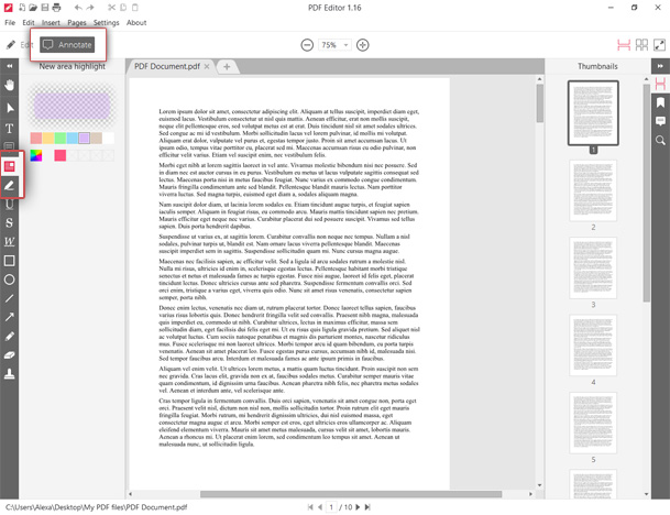 Choosing a highlight PDF tool Choosing a highlight PDF tool