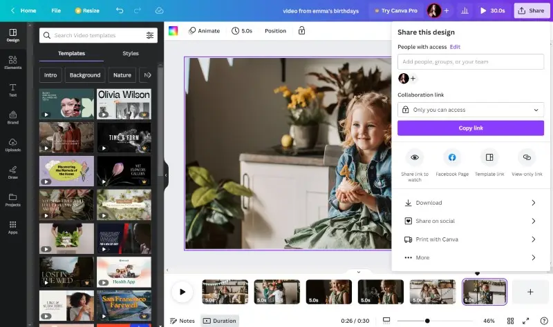 Canva Export