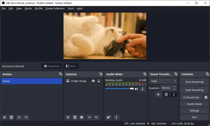 OBS Studio 開源 HD 螢幕錄影軟體 OBS Studio 開源 HD 螢幕錄影軟體